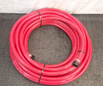 (1) 75-Foot High Pressure Water Hose, Red