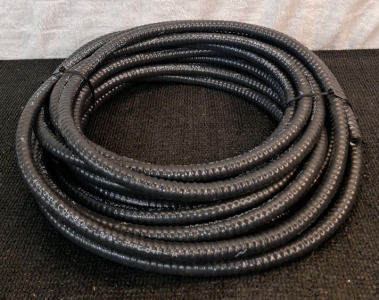 (1) 50-Foot Roll Of 3/8" Rubber Coated Flexible Wire Conduit