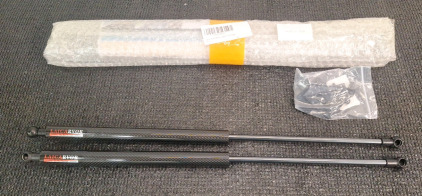 (2) 2-Piece Hood/Trunk Support Shock Sets, 18.5"L