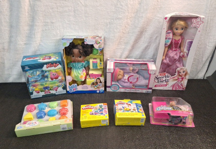 Collection Of (8) Assorted Kids Toys
