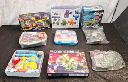 Collection Of (9) Assorted Kids Toys