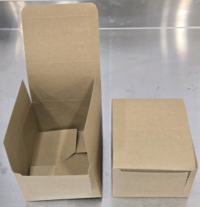 Large Box Full of Folding Cardboard Storage Boxes (Small Box - 7&frac14;"D x 6"W x 4"H)