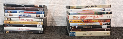 (20) Assorted DVD Movies