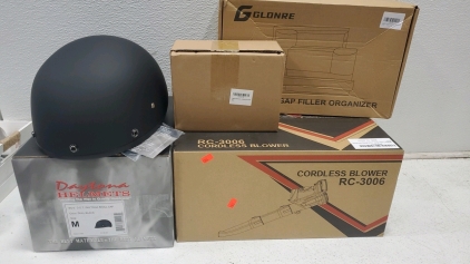 Daytona Helmet, Cordless Blower And More