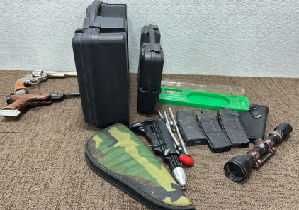 Replica Revolver Smith & Wesson M1869 Jesse James Untested, Industry Brand Air Pistol & More