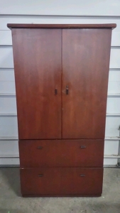 Wooden Storage Cabinet