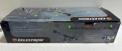 (1) Celestron AstroMaster LT 60AZ Telescope