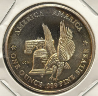 CCM Silver Coin, 1 Troy Ounce, .999 Fine, International Silver Trade Unit - 2