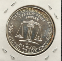 CCM Silver Coin, 1 Troy Ounce, .999 Fine, International Silver Trade Unit - 4