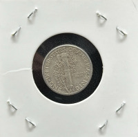 1939 Mercury Dime, United States Coin, Silver Composition - 2