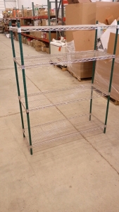 Steel Wire Shelf Rack 48x60x18