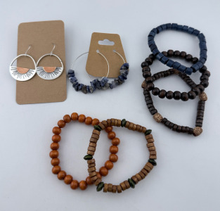 Large Assorted Jewelry Lot- Earrings & Bracelets