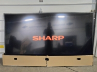 *New* 86" Sharp Aquos 4k Ultra HD Commercial TV w/ Remote