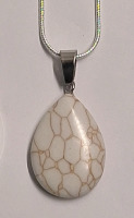 (1) 15.15ct Natural Golden Tigers Eye Cabochon Oval & (1) Natural Stone / Crystal Pendant W/ .925 Silver Necklace - 5