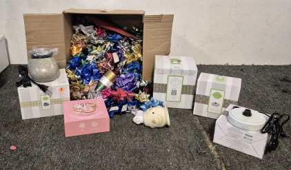 Box of Bows, Scents Cement Base, Hidalgo and Zen Rock, Kids Smart Electric Toothbrush, Wax Warmer Plug In