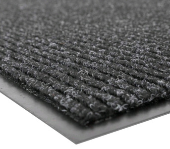 (2) Notrax 109 Brush Step Carpeted Indoor/Outdoor Entrance Mat for Home or Office, 3' X 5', Absorbent Slip Resistant Heavy Duty Entry Mat, Charcoal, 109S0035CH, And (1) MiLin Top Down Bottom Up Cordless Cellular Shades No Drill Color-Matched No Tools Cell