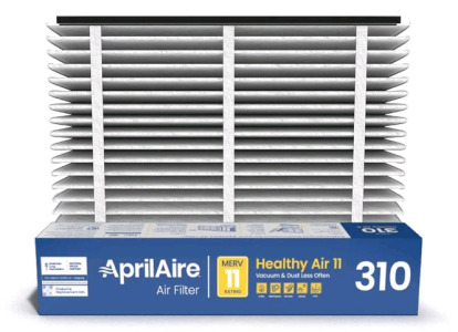 (5) AprilAire 310 Replacement Filter for AprilAire Whole House Air Purifiers - MERV 11, Clean Air & Dust, 20x20x4 Air Filter (Pack of 1)
