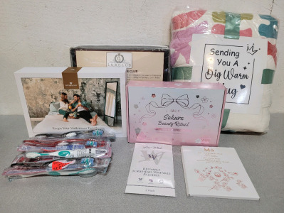 Ramifa Winter Wearable Blanket Hoodie, Japan Sakura Skincare Set, Lux Club Full Sheets, Bed Binder, And More!