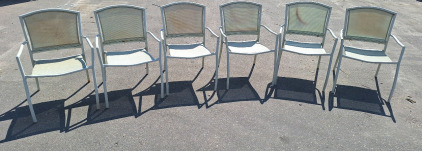 (6) Outside Patio Chairs