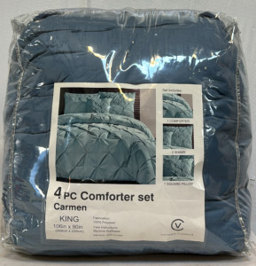 Victoria Classics 4pc Comforter Set (King Size)
