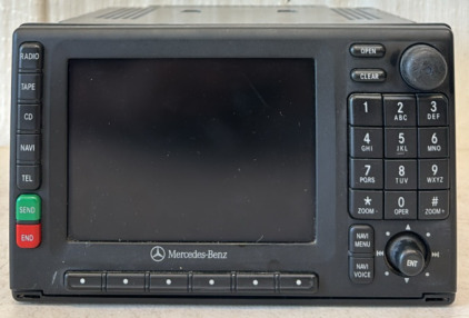 Mercedes-Benz OEM W163 ML-Class Navigation Radio Unit