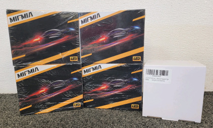 9004 LED Bulbs For Interior And License Plate And 3 to 4 Inch Stainless Steel Exhaust Pipe Adapter