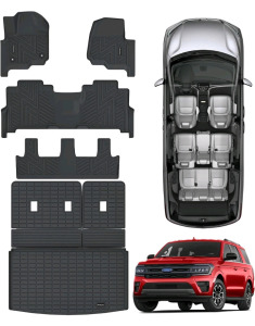 Ford Expedition 2018-2024 Floor And Trunk Mats.