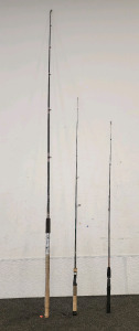 (3) Fishing Poles! - Including A 9ft Pole.
