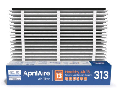 (7) AprilAire 313 Replacement Filter for AprilAire Whole House Air Purifiers - MERV 13, Healthy Home Allergy, 20x20x4 Air Filter (Pack of 1)