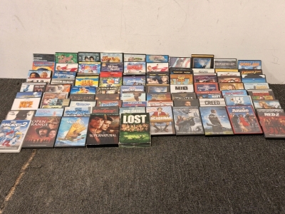 Large Variety of DVD Movies