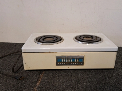 Vintage Wards Deluxe Electric Stove