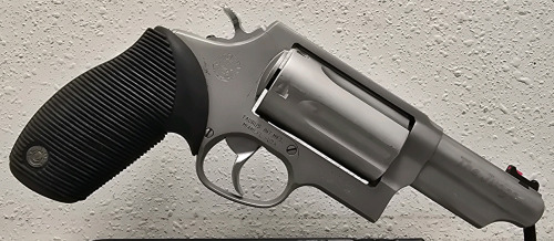 Taurus The Judge Revolver, .45LC/.410 GA, Stainless, Serial: BM575727