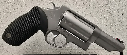 Taurus The Judge Revolver, .45LC/.410 GA, Stainless, Serial: BM575727