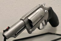 Taurus The Judge Revolver, .45LC/.410 GA, Stainless, Serial: BM575727 - 5