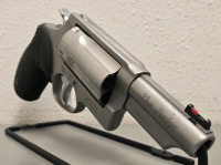 Taurus The Judge Revolver, .45LC/.410 GA, Stainless, Serial: BM575727 - 6