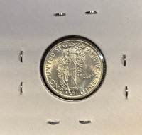 1943-S MS64 Choice Silver Mercury Dime - 2