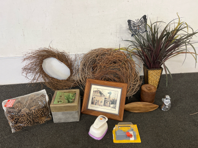 Barn Picture, Bag of Smelly Pincones, A Angel Figure And So Much More!!!