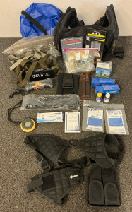 Survival / Outdoor Goods &mdash; Duffel Bag & Outdoor Bag, Straps, Shoulder Sling Holster, Warm Ups Set, Pocket Stove & More