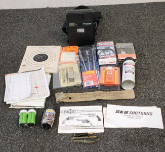 Wildview Infrared Xtreme Trail Camera And Gun Cleaning Supplies.