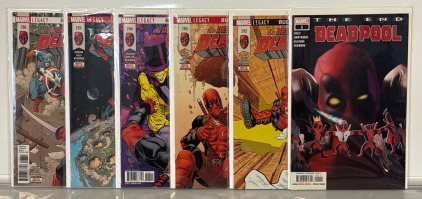 (6) Marvel Legacy Deadpool Collectible Comic Books