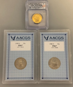2007-S Jefferson Presidential Proof Set First Release And 1986-1989 United States Congress Bicentennial Half Dollars