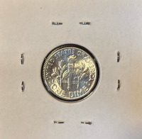 1951 MS68FB Rare Full Bands Gem Silver Dime - 2