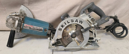 Makita Disc Grinder & Skilsaw