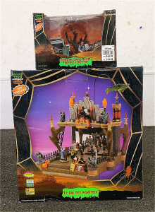 Spooky Town Collectables Including; Gruesome Grave Digger And La Bal Des Monsters