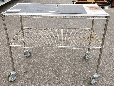 Stainless Rolling Work Bench