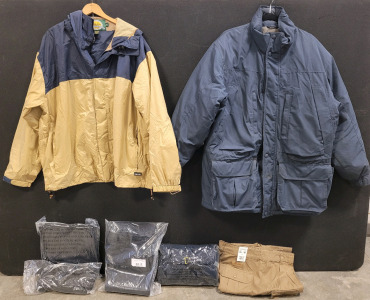 Cabela's Coats, Pants, Gloves, And National Geographic Sweater
