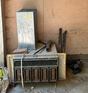 (1) AC Unit (1) Hamster Cage (1) Tow Hitch & More