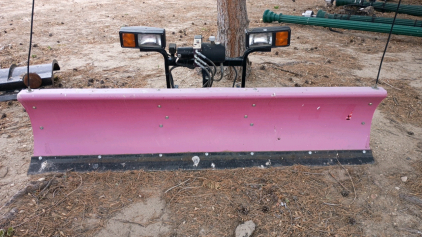Plastic Blade Snow Plow 88"