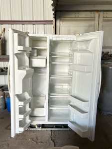 OFFSITE CALDWELL - Whirlpool Two Door Refrigerator (Unable to Test) 35.5"x 30"x 68 3/4"