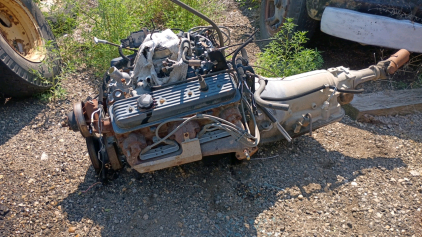 OFFSITE CALDWELL - FORD INTERNATIONAL 7.3 DIESEL ENGINE AND TRANSMISSION